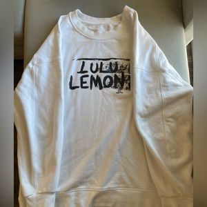 LuLuLemon X Ed Curtis Oversized Pullover